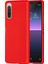 Sony Xperia 10 Telefon Kılıfı - Kırmızı (Yurt Dışından) 1