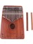 2 Pcs 17 Dıy Mbira'lar İçin Piyano Ahşap Köprüsü Not (Yurt Dışından) 4