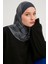 Desenli Bone Sport Pro Hijab - Lacivert 2