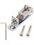 3 Pcs Gitar Parçaları Banjo Chrome İçin Tek Gitar Köprüsü Vida Anahtarı (Yurt Dışından) 1