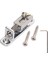 3 Pcs Gitar Parçaları Banjo Chrome İçin Tek Gitar Köprüsü Vida Anahtarı (Yurt Dışından) 4