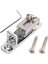 3 Pcs Gitar Parçaları Banjo Chrome İçin Tek Gitar Köprüsü Vida Anahtarı (Yurt Dışından) 5