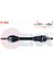 Peugeot 206 (2A/C) 1.6i 16V Tu5 Uzunluk 604,5MM 1998-2006 Komple Aks Sol Ön 3272.9E 1