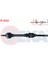 Peugeot 206 1.4i 16V A-T (Snz.al4 23 Dıs) 98-06 Komple Aks Sağ Ön Absli 48 Dış Uzunluk 807MM 3273.9P 1