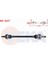 Mercedes C SERISI(W205)C 180-C 200 D-C 220 D A-T 15-Komple Aks Sol-Sağ Arka Uzunluk 782MM 2053504019 1