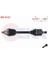 Volkswagen Passat Komple Aks Sol Ön Uzunluk 568MM 3Q0407271AH 1