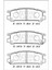 Subaru Impreza- 99/03 Arka Fren Balatası (Disk) (107,8X36,5X15) (Daıwa) 26296-AA082 4