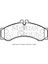 Mercedes Sprınter- 00/07 Ön Fren Balatası (KABLOSUZ)(DISK)(164,2X72X19,5) (Fmk) A0044201520 4