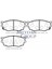 Mazda 626- Sd/hb- 98/01 Ön Fren Balatası (DISK)(131,50X53X16)(FMK) G1YN-33-28Z 4
