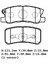 Mıtsubıshı Asx- 11/16 Arka Fren Balatası 1,6/1,8/2,0 (Disk) (111.2X39X15/91 X39X15) (Daıwa) MR510544 4