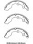 Suzukı Alto- 04/06 Arka Fren Pabucu (90X30)(DAIWA) 53230-50E00 2