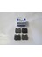 Opel Omega- B- 94/98 Arka Fren Balatası (Kablosuz)(Disk) (61,4X61,2X15) (Bramax) 91145710 1