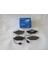 Ford Mondeo- 93/00 Ön Fren Balatası (2 Kablolu) (Disk) (155X58,7X18/15 6.4X58.7X18) (Bramax) 1022079 1