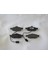 Ford Mondeo- 93/00 Ön Fren Balatası (2 Kablolu) (Disk) (155X58,7X18/15 6.4X58.7X18) (Bramax) 1022079 2