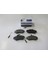 Peugeot Partner- 03/09 Ön Fren Balatası (4 Kablolu)(Disk) (129,7X56X18,5) (Bramax) 4251.54 4