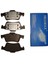 Volvo S40- 08/12 Arka Fren Balatası (Disk) (123X48X15,6) (Bramax) 4387371 2