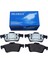 Volvo S40- 08/12 Arka Fren Balatası (Disk) (123X48X15,6) (Bramax) 4387371 4