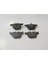 Bmw X5- E70- 07/13 Arka Fren Balatası (KABLOSUZ)(DISK)(121.9X58.1X16.3/121.9X59.3X16.3)(BRAMAX) 34216776937 2