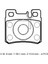 Mercedes C Class- W202- 93/99 Arka Fren Balatası (Kablosuz)(Disk) (61,8X58,1X13,5)(BRAMAX) A0024200120 4
