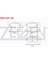 Opel Astra J 1.6i 16 Jant 2009-2016 Arka Fren Balatası Ikazlı SLV58181943 1