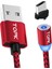 Mikro USB Kablosu, LED Ekran USB Şarj Kablosu Olan Android Şarj Cihazı, Hızlı - Kırmızı (Yurt Dışından) 4