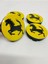 Jant Göbeği Ferrari 55/52 52MM Yuva Uyumlu 4lü Set Sarı 1