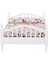 1:12 Dollhouse Minyatürleri Mini Mobilya Çift Yolu Beyaz Çiçek 16X11.7X7.3CM (Yurt Dışından) 1