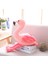 Pembe Flamingo Kuş Yumuşak Peluş Doldurulmuş Oyuncak Noel Hediyesi Çocuk Çocuklar 35 cm (Yurt Dışından) 2