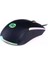 M-160 R GB Işıklı Kablolu USB Oyuncu Mouse 1000DPI Sağ sol El Uyumlu Optik Mouse 3