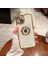 Iphone 14 Uyumlu Kılıf Kamera Lens Üstü Kapalı Tam Koruma Orta Logo Gösterir Halkalı Şeffaf 1