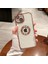Iphone 14 Uyumlu Kılıf Kamera Lens Üstü Kapalı Tam Koruma Orta Logo Gösterir Halkalı Şeffaf 1