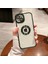 Iphone 14 Uyumlu Kılıf Kamera Lens Üstü Kapalı Tam Koruma Orta Logo Gösterir Halkalı Şeffaf 1