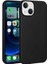 Apple iPhone 14 Kılıf Lopard Premier Esnek Mat Silikon Kapak Siyah 1