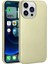 Apple iPhone 14 Pro Max Kılıf Lopard Premier Esnek Mat Silikon Kapak Gold 1