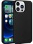 Apple iPhone 14 Pro Max Kılıf Lopard Premier Esnek Mat Silikon Kapak Siyah 1