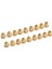 String İçin Gold String Ferrules Gitar 18 Pcs (Yurt Dışından) 2