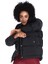 Favola Puffer Over Kadın Siyah Günlük Stil Mont 22KKTL21B02-SYH 5