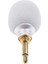 3. 5 mm. Mono / Stereo / Standart Fiş - Mikro Mikro Megafon 3,5 mm. Mono Fiş Beyaz (Yurt Dışından) 2