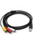 Tv Hdtv 1080P Için USB Erkek To 3 Video Kablo Kablosu Adaptörü (Yurt Dışından) 3