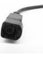USB 2.0 Erkek 4 Pimli Erkek Tel Kablo Demeti Kablosu Adaptörü Siyah Için (Yurt Dışından) 4