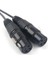 3,5mm Mini Stereo Trs - 2 Çift Xlr 3 Pin Dişi Y Ayırıcı Kablosu 1.5m (Yurt Dışından) 3
