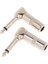 2 1/4inch 6.35MM Kriko Sağ Açılı Konektör, 6.5mm Erkek Mono Paketi (Yurt Dışından) 1
