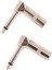 2 1/4inch 6.35MM Kriko Sağ Açılı Konektör, 6.5mm Erkek Mono Paketi (Yurt Dışından) 5
