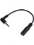 3,5mm 3 Kutuplu Erkek - 4 Kutup 3.5mm Dişi Jak Stereo Adaptör Konnektörü Siyah (Yurt Dışından) 2
