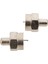 10PIECES 75OHM Konektör Kapağı Kapak Koaksiyel Ayırıcı Kablo Adaptörü (Yurt Dışından) 2
