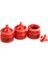 3x Canister Seti 3 Pcs Mutfak Depolama Seramik Kavanozları 1/12 Bolhouse Mutfak 3 Pc (Yurt Dışından) 3