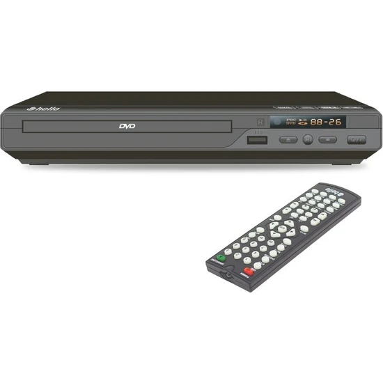 Hello HL-5483 Usb-Hdmı-Dıvx Kumandalı DVD Player