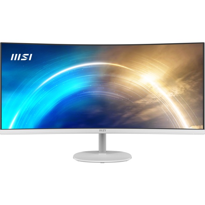 MSI 34" PRO MP341CQW 3440x1440 (UWQHD) CURVE 1500R VA 100HZ 1MS FREESYNC BEYAZ MONITOR