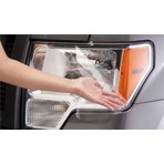 AutoFolyo Far Filmi Şeffaf 30 cm x 1 Metre Yapışkanlı Far Kaplama Folyosu