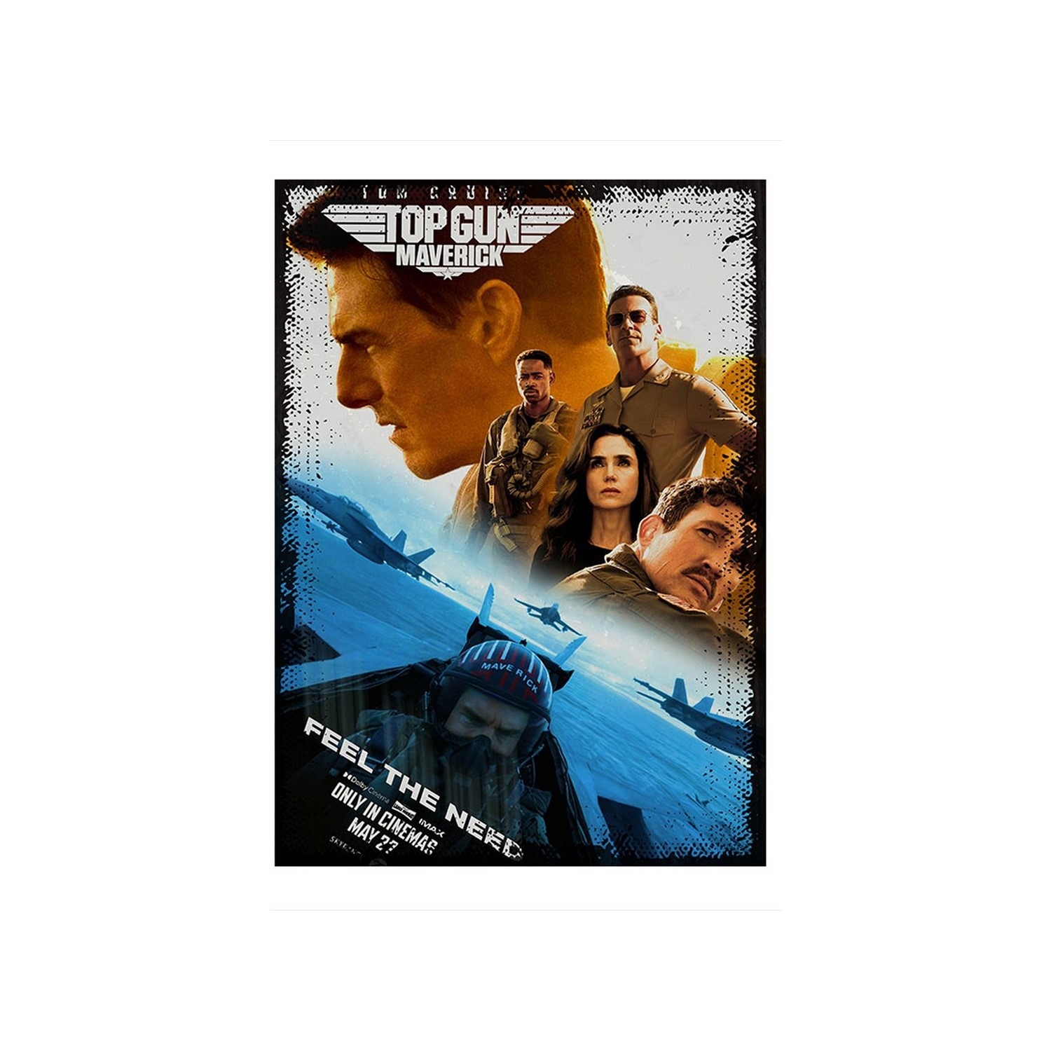 Ekart Top Gun Film Afişi Tasarım Mdf Tablo 32Cm X44Cm Fiyatı